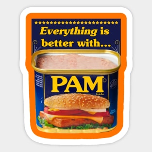 Pam! Sticker